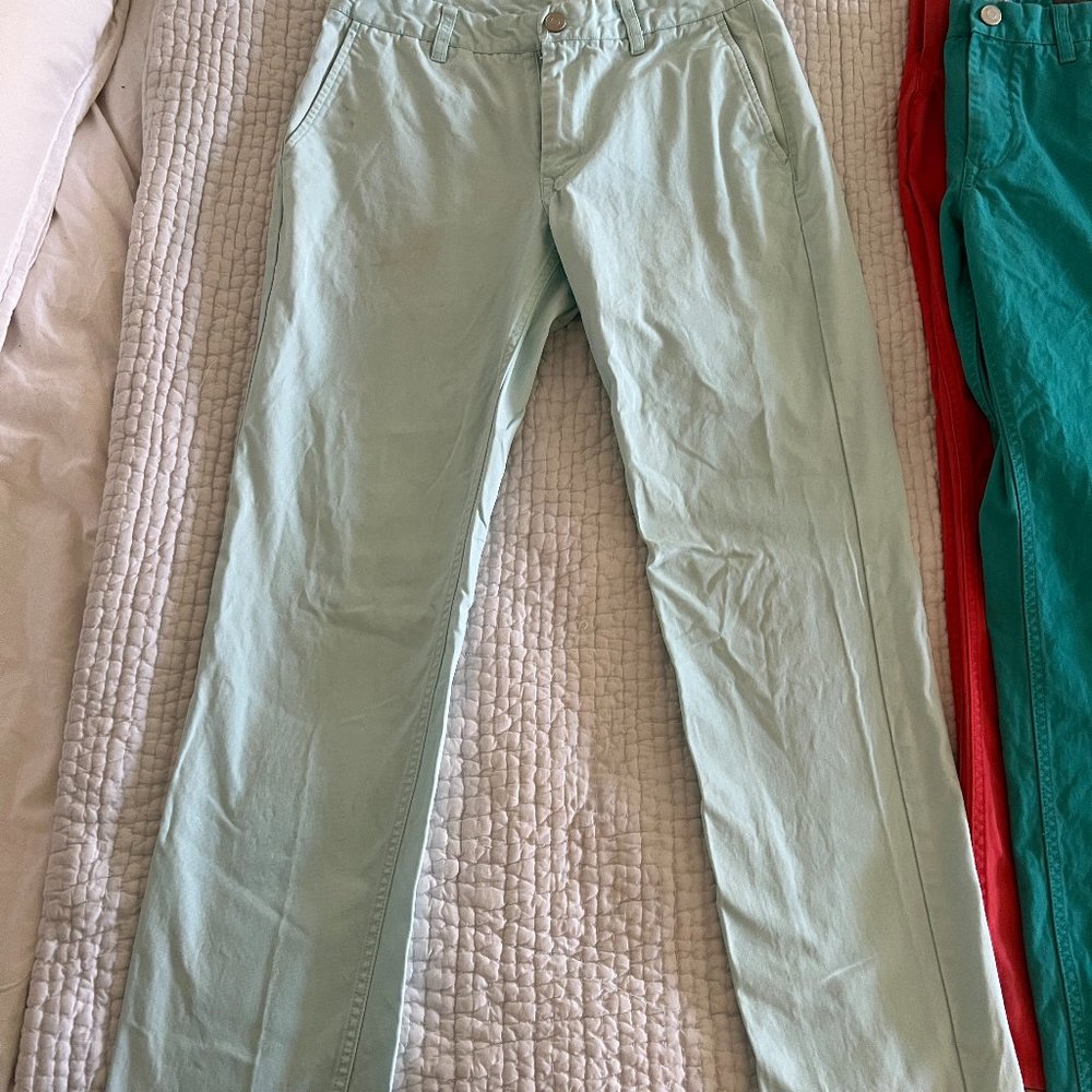 Bonobos | Washed Chinos - 30"x 30" in Slim Straight Fit, Color: "Seafoam"